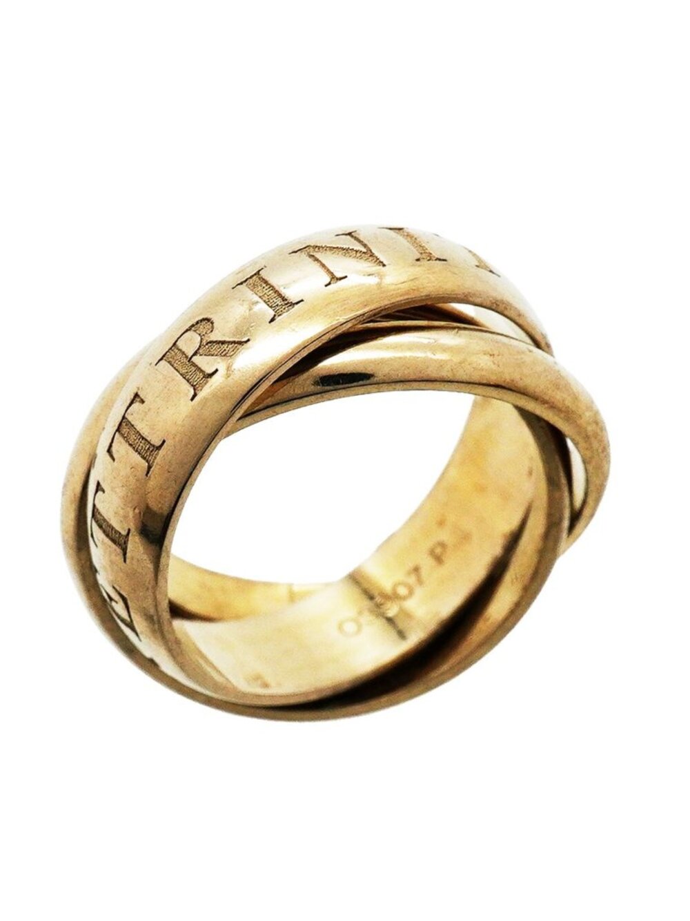 Cartier Ring Trinity Christmas Limited 18k White Gold